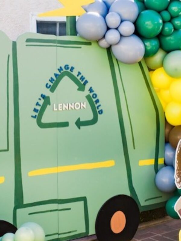 Recycling Themed 3rd Birthday – Lennon’s Changing The World