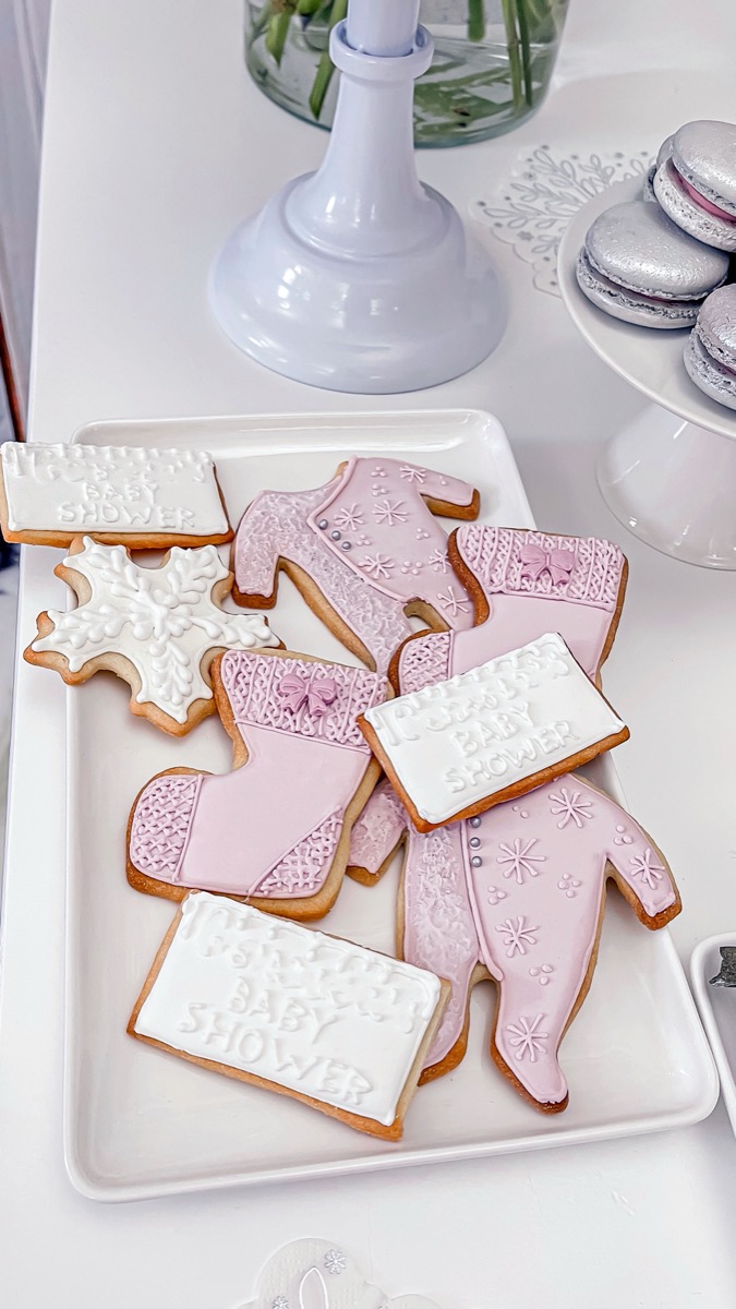 , Baby, It&#8217;s Cold Outside: A Pink and Silver Baby Shower