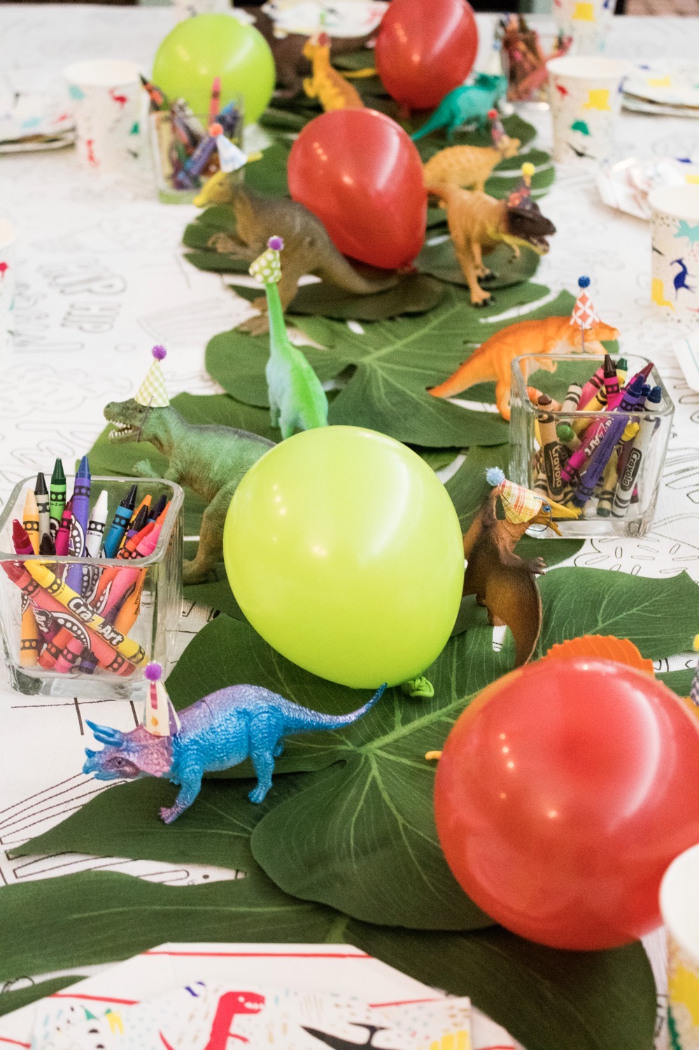 , Stomp and Roar, Cooper is 4 dinosaur party