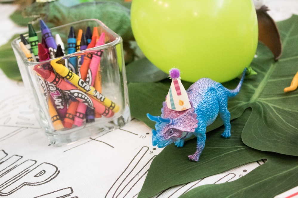 , Stomp and Roar, Cooper is 4 dinosaur party