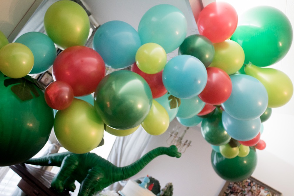 , Stomp and Roar, Cooper is 4 dinosaur party