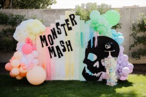 , Pastel Monster Mash Bash for Halloween