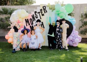 , Pastel Monster Mash Bash for Halloween