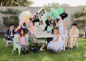 , Pastel Monster Mash Bash for Halloween