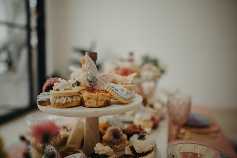 Ivy's 12th Birthday High Tea - Butterflies and Blooms – Confetti Fair