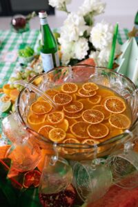 , A Citrus Christmas Party Theme